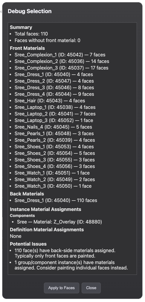 Material card browser in Ultimate Material Manager
