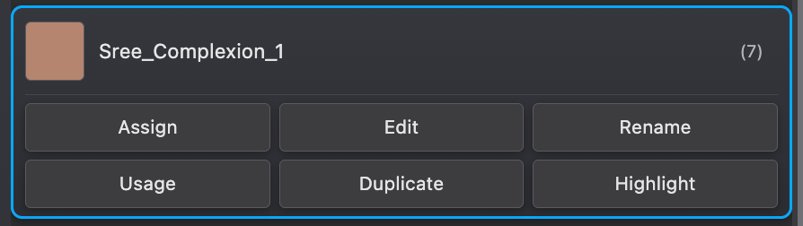 UMM Material Library screenshot with material cards